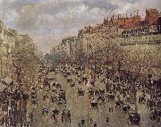 Camille Pissarro street oil painting reproduction